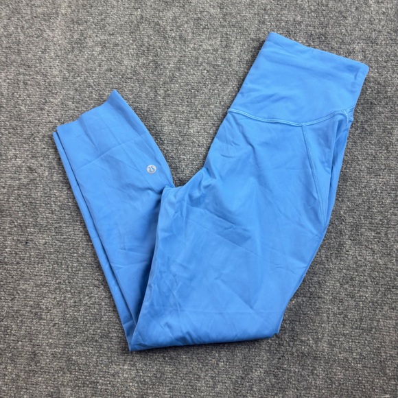 lululemon athletica Pants - LULULEMON Women’s Base Pace High-Rise Crop 23” Poolside Blue size: 6